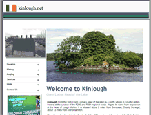 Tablet Screenshot of kinlough.net